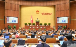 Khai mạc trọng thể Kỳ họp thứ 9, Quốc hội kh&oacute;a XV