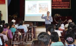  Tập huấn quy tr&igrave;nh sản xuất sạch hơn cho người d&acirc;n, doanh nghiệp l&agrave;ng nghề x&atilde; Nguy&ecirc;n X&aacute;