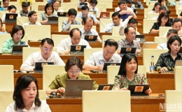 Th&ocirc;ng c&aacute;o b&aacute;o ch&iacute; số 6, Kỳ họp thứ 9, Quốc hội kh&oacute;a XV