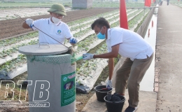  Thu gom, xử l&yacute; bao b&igrave; thuốc bảo vệ thực vật g&oacute;p phần l&agrave;m sạch m&ocirc;i trường