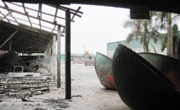 Dừng sản xuất bể bi&ocirc;ga từ nhựa composite ở Đ&ocirc;ng Hưng