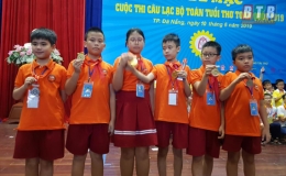 12 học sinh Th&aacute;i B&igrave;nh đoạt giải tại cuộc thi CLB To&aacute;n tuổi thơ to&agrave;n quốc