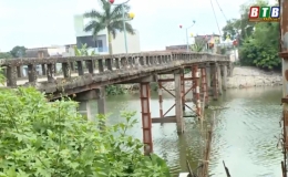 Hiểm họa khi đi qua cầu Đồng Đen