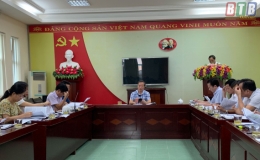 Ban Kinh tế - Ng&acirc;n s&aacute;ch, HĐND tỉnh gi&aacute;m s&aacute;t tại Sở T&agrave;i nguy&ecirc;n v&agrave; M&ocirc;i trường