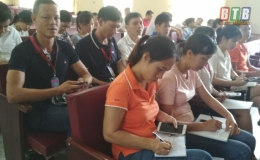 Vũ Thư: Bồi dưỡng kiến thức quốc ph&ograve;ng, an ninh cho c&ocirc;ng chức, vi&ecirc;n chức v&agrave; người lao động trong doanh nghiệp