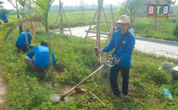  90% chất thải rắn được huyện Hưng H&agrave; thu gom v&agrave; xử l&yacute;