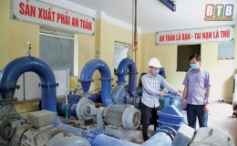 Quỳnh Phụ: Bảo đảm cấp nước sinh hoạt ổn định m&ugrave;a nắng n&oacute;ng