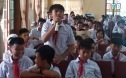 Truyền th&ocirc;ng về c&ocirc;ng t&aacute;c bảo vệ v&agrave; ph&ograve;ng, chống x&acirc;m hại trẻ em