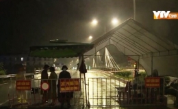 B&atilde;o số 2 đổ bộ đất liền, H&agrave; Tĩnh, Nghệ An mưa rất to