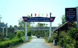 C&agrave; Mau: C&aacute;c x&atilde; b&atilde;i ngang ven biển nỗ lực giữ vững ti&ecirc;u ch&iacute; n&ocirc;ng th&ocirc;n mới