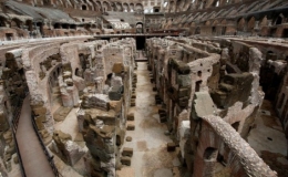  Đường hầm của Đấu trường La M&atilde; mở cửa đ&oacute;n kh&aacute;ch sau 2.000 năm