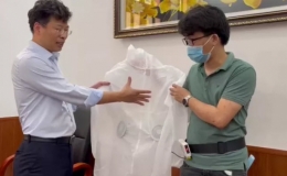 Thử nghiệm đồ bảo hộ chống n&oacute;ng cho nh&acirc;n vi&ecirc;n y tế trong t&acirc;m dịch