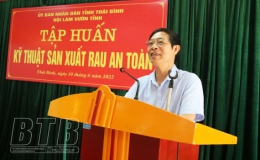 350 đại biểu được tập huấn kỹ thuật sản xuất rau an to&agrave;n