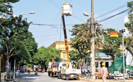 Điện lực th&agrave;nh phố: Cấp điện ổn định trước diễn biến bất thường của thời tiết