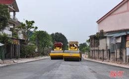 Lộc H&agrave; (H&agrave; Tĩnh) n&acirc;ng chất c&aacute;c ti&ecirc;u ch&iacute; n&ocirc;ng th&ocirc;n mới