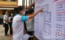 Ng&agrave;y 9/6, gần 21.000 th&iacute; sinh ch&iacute;nh thức bước v&agrave;o kỳ thi tuyển sinh v&agrave;o lớp 10 THPT năm học 2022-2023