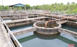 Nghi Xu&acirc;n (H&agrave; Tĩnh) mở rộng mạng lưới kh&aacute;ch h&agrave;ng sử dụng nước sạch