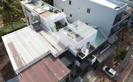 Ng&ocirc;i nh&agrave; '2 trong 1' tối giản nhưng hiện đại ở An Kh&ecirc;, Gia Lai