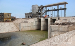 Tiền Hải: Ho&agrave;n th&agrave;nh 4 c&ocirc;ng tr&igrave;nh ph&ograve;ng, chống lụt b&atilde;o