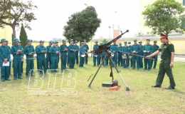  Ban Chỉ huy Qu&acirc;n sự huyện Đ&ocirc;ng Hưng: Khai mạc huấn luyện d&acirc;n qu&acirc;n binh chủng năm 2023