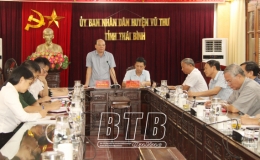 Họp tổ đại biểu HĐND tỉnh tại huyện Vũ Thư