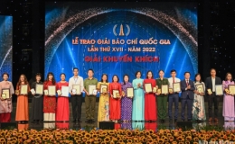 Những t&aacute;c phẩm xuất sắc được vinh danh tại Giải B&aacute;o ch&iacute; Quốc gia lần thứ XVII năm 2022