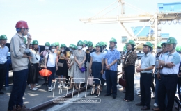  Tham quan, thực tế c&ocirc;ng t&aacute;c an to&agrave;n vệ sinh lao động tại Nh&agrave; m&aacute;y nhiệt điện Th&aacute;i B&igrave;nh 2.