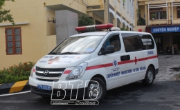 Thực hiện nghi&ecirc;m c&ocirc;ng t&aacute;c vận chuyển cấp cứu tr&ecirc;n địa b&agrave;n tỉnh