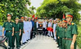 Tổ chức lễ truy điệu v&agrave; an t&aacute;ng h&agrave;i cốt liệt sĩ Phạm Văn Đương