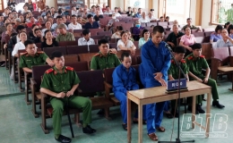 T&ograve;a &aacute;n nh&acirc;n d&acirc;n huyện Vũ Thư x&eacute;t xử lưu động 3 vụ &aacute;n h&igrave;nh sự