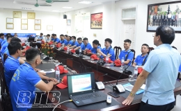 35 người lao động huyện Đ&ocirc;ng Hưng sang H&agrave;n Quốc l&agrave;m việc thời vụ