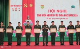 55 nghi&ecirc;n cứu của học vi&ecirc;n Học viện Qu&acirc;n Y được vinh danh
