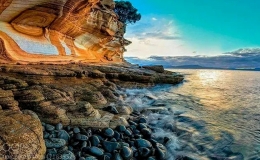 Gh&eacute; thăm th&agrave;nh đ&aacute; sa thạch tự nhi&ecirc;n độc đ&aacute;o tr&ecirc;n đảo Maria