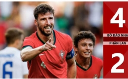 Kết quả Bồ Đ&agrave;o Nha vs Phần Lan: 4-2 (Giao hữu quốc tế 2024)