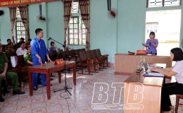 Kiến Xương: X&eacute;t xử lưu động 2 vụ &aacute;n h&igrave;nh sự về tội &ldquo;T&agrave;ng trữ tr&aacute;i ph&eacute;p chất ma t&uacute;y&rdquo;