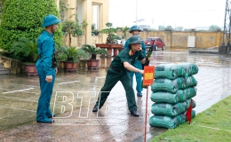 Lực lượng vũ trang huyện Tiền Hải: Thi đua quyết thắng