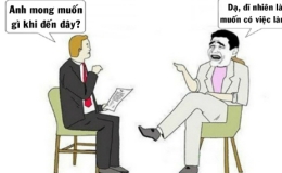 Người xin việc thật th&agrave;