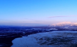 Sa mạc kỳ lạ được bao phủ bởi n&uacute;i tuyết duy nhất tr&ecirc;n thế giới