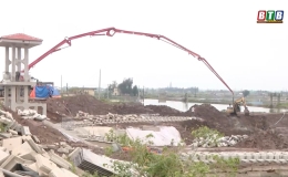 Th&aacute;i B&igrave;nh: Khẩn trương ho&agrave;n thiện c&aacute;c c&ocirc;ng tr&igrave;nh ph&ograve;ng, chống thi&ecirc;n tai 