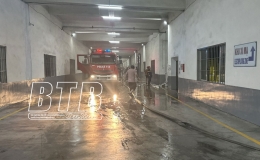 Th&ocirc;ng tin ban đầu về vụ ch&aacute;y tại khu c&ocirc;ng nghiệp Ph&uacute;c Kh&aacute;nh