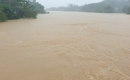 Tin cảnh b&aacute;o lũ s&ocirc;ng Tr&agrave; L&yacute; v&agrave; ngập lụt khu vực cửa s&ocirc;ng, ven biển tỉnh Th&aacute;i B&igrave;nh