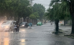 Tin mưa d&ocirc;ng v&agrave; cảnh b&aacute;o mưa lớn cục bộ,lốc, s&eacute;t, gi&oacute; giật mạnh tại Th&aacute;i B&igrave;nh 