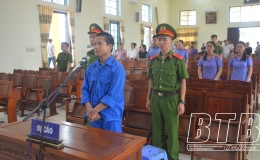 T&ograve;a &aacute;n nh&acirc;n d&acirc;n huyện Quỳnh Phụ: X&eacute;t xử lưu động 2 vụ &aacute;n h&igrave;nh sự về tội t&agrave;ng trữ tr&aacute;i ph&eacute;p chất ma t&uacute;y