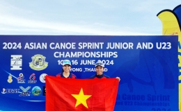 Việt Nam thắng lớn tại Giải Canoe v&ocirc; địch trẻ v&agrave; U23 v&ocirc; địch ch&acirc;u &Aacute;