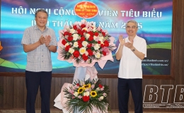 B&aacute;o Th&aacute;i B&igrave;nh: Hội nghị cộng t&aacute;c vi&ecirc;n ti&ecirc;u biểu năm 2025