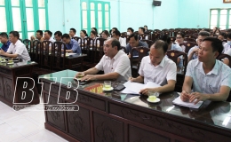 Bệnh viện Đa khoa huyện Tiền Hải: Tập huấn ứng dụng cộng hưởng từ v&agrave;o kh&aacute;m chữa bệnh