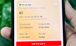 C&aacute;c bước th&ecirc;m bằng l&aacute;i tr&ecirc;n VNeID khi ứng dụng kh&ocirc;ng tự cập nhật