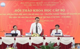 Cần đổi mới to&agrave;n diện c&ocirc;ng t&aacute;c đ&agrave;o tạo c&aacute;n bộ b&aacute;o ch&iacute;-truyền th&ocirc;ng trong kỷ nguy&ecirc;n mới