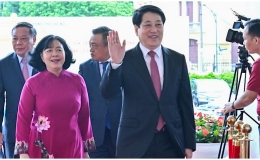 Chủ tịch nước Lương Cường: Với bộ m&aacute;y h&agrave;nh ch&iacute;nh mới, H&agrave; Nội cần ti&ecirc;n phong đổi mới tư duy quản l&yacute;