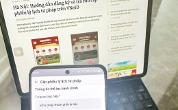 Đề xuất giảm thời gian cấp Phiếu l&yacute; lịch tư ph&aacute;p